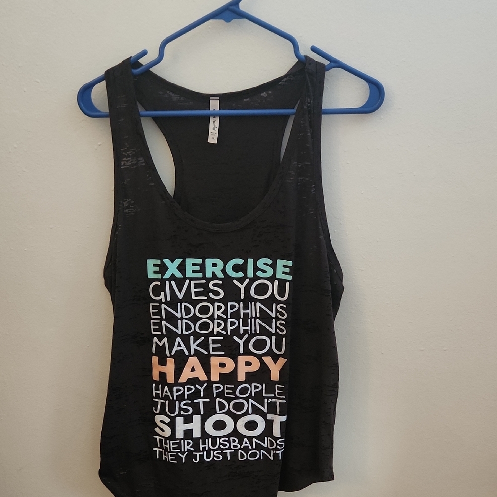 Ever Hottie Legally Blonde Quote Tank Sz XL